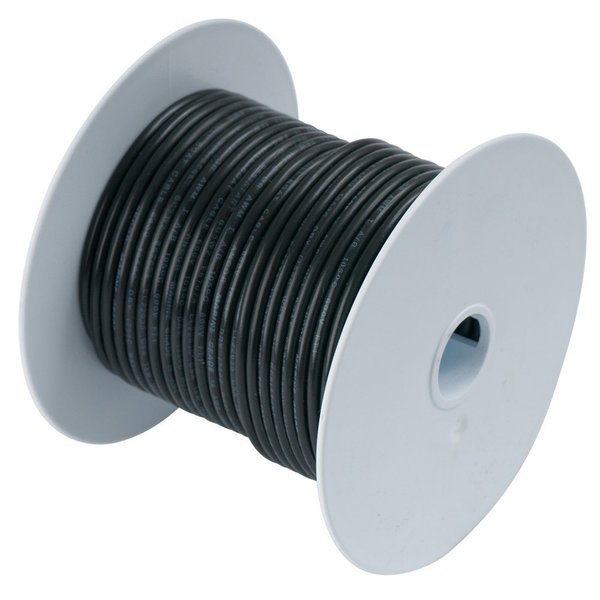 Ancor Black 8 AWG Tinned Copper Wire - 50' 111005